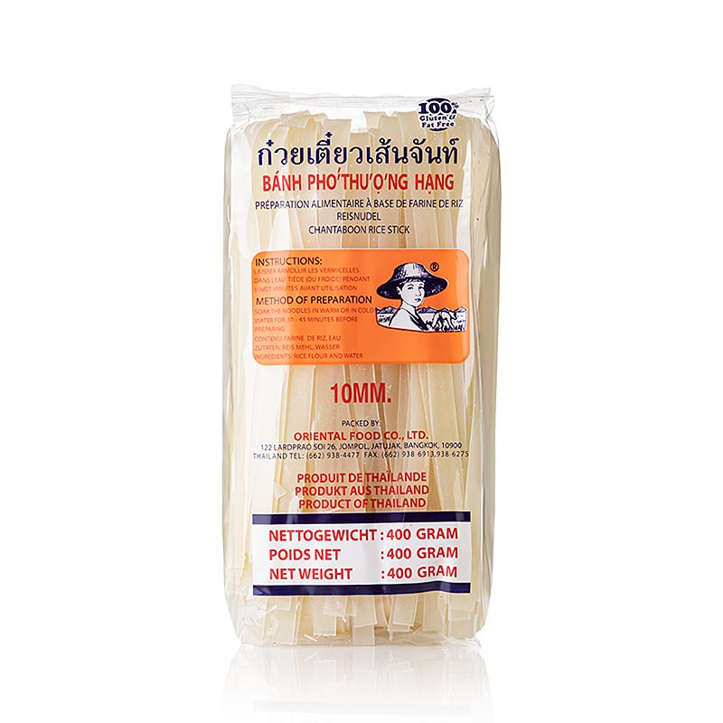 Tagliatelle di riso, larghezza 10 mm, 400 g