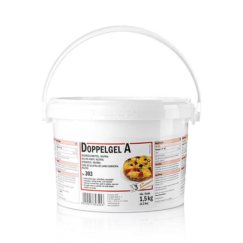 Tortenguss Doppelgel, Dreidoppel, No.303, 1,5 kg