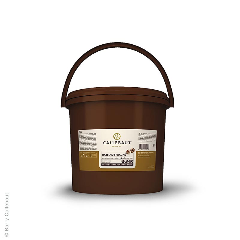 Pasta pralinata alle nocciole 50%, zuccherata, Callebaut, 5 kg