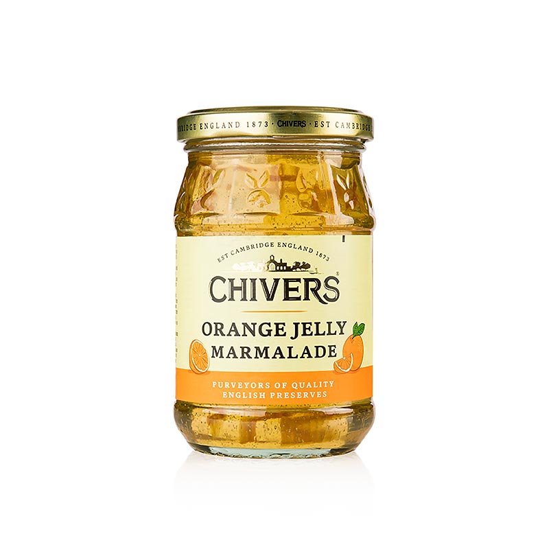 Chivers - Marmelade d'orange - Gelée avec zeste d'orange finement coupé, 340 g