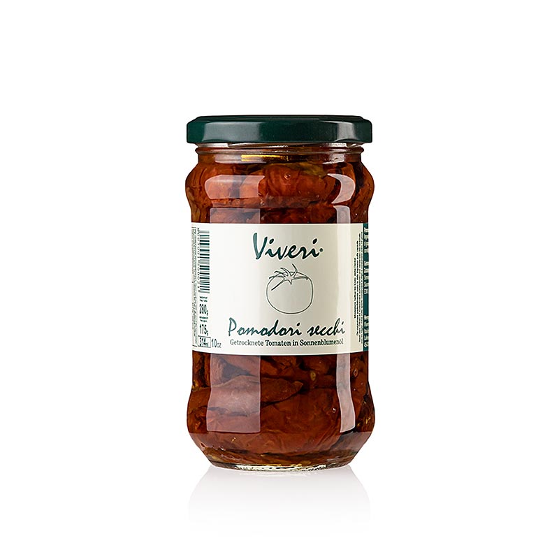 Viveri - Pomodori secchi sott'olio, in olio di girasole, 290 g