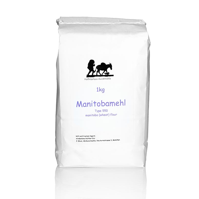 Farina Manitoba, prodotta con grano d'elite, 1 kg
