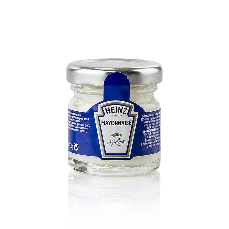 Mayonnaise, Heinz, Portionsgläser, 33 ml