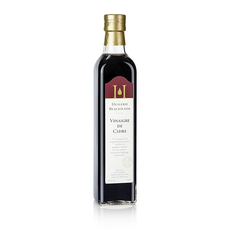 Apfel-Cidre-Essig, 5% Säure, Huilerie Beaujolaise - Mireille et Jean-Marc, 500 ml