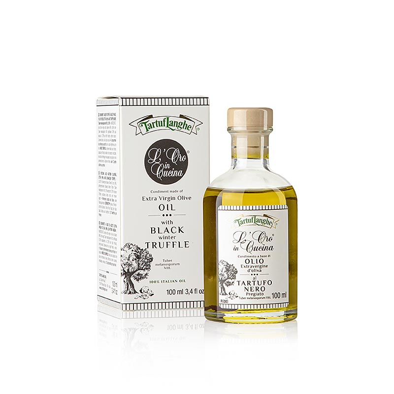 Tartuflanghe Huile d'olive L'Oro in Cucina à la truffe d'hiver et arômes, 100 ml