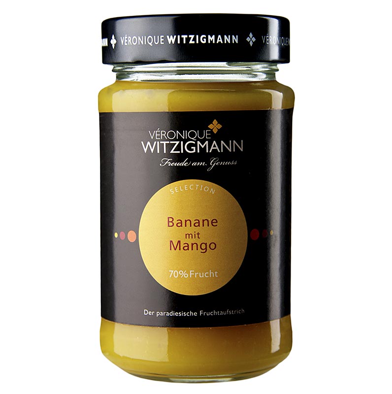 Véronique Witzigmann - Banane à la mangue - Pâte à tartiner aux fruits, 225 g