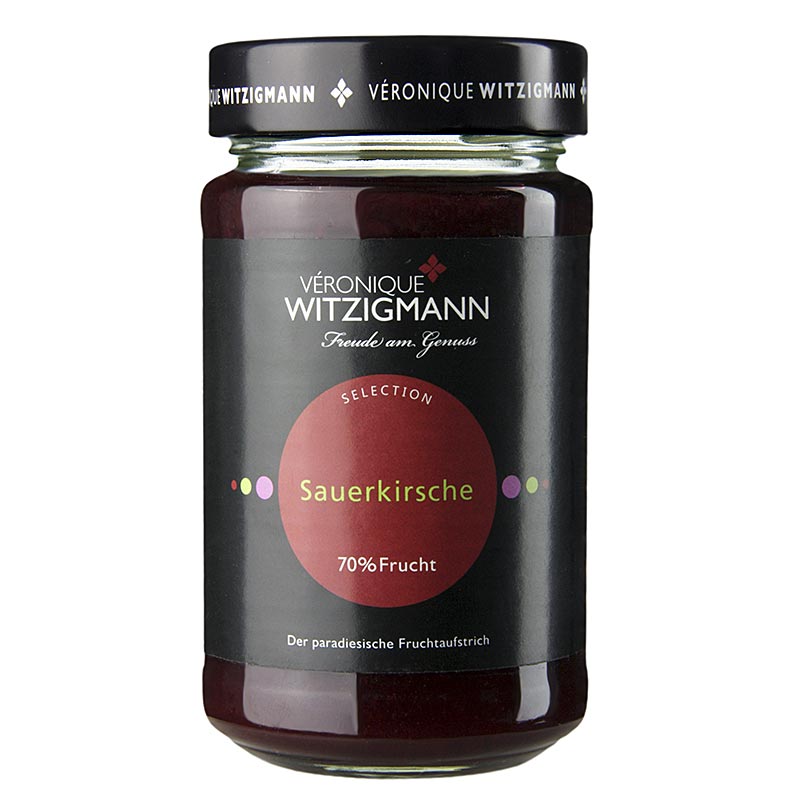 Véronique Witzigmann - Cerises acides - Confiture, 225 g