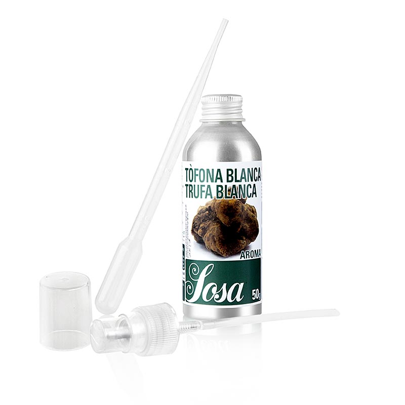 Sosa - Aroma di tartufo bianco, liquido, solubile in acqua, 50 g