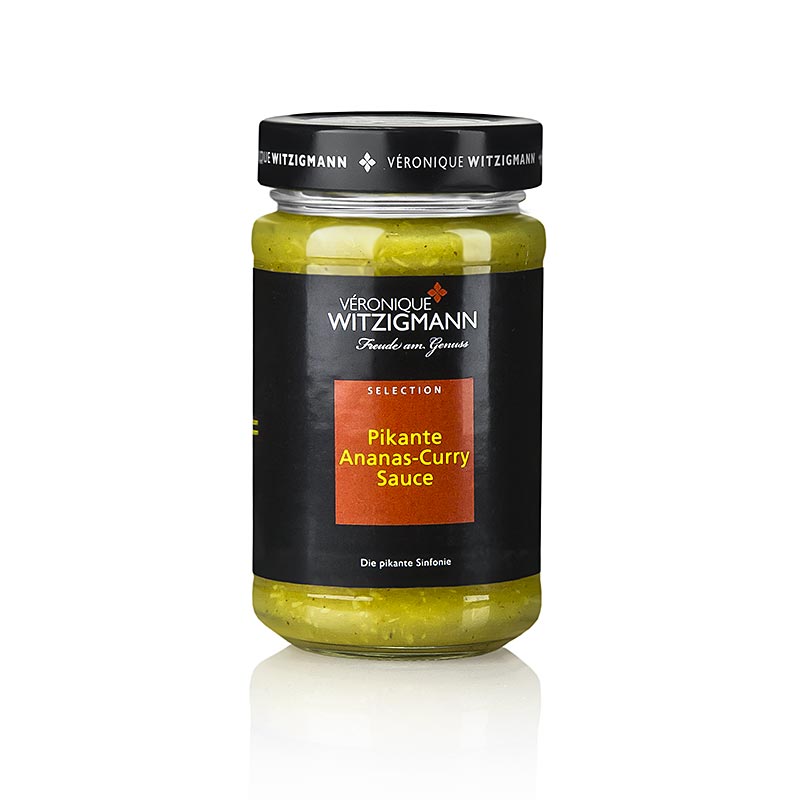 Sauce piquante à l'ananas et au curry, 225 ml