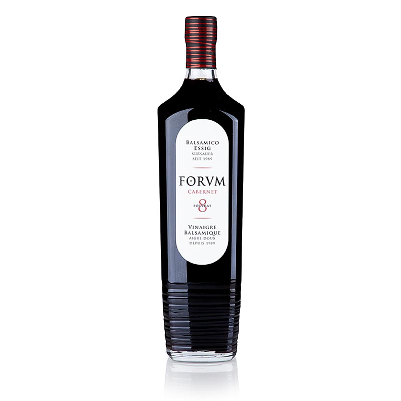 Vinaigre de Cabernet Sauvignon, vieilli en fûts de bois, 6,5% d'acidité, FORVM, 1 l