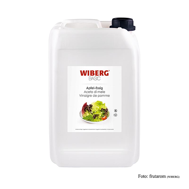 Aceto di mele Wiberg classico, invecchiato 3 anni, acidità 5%, 5 l