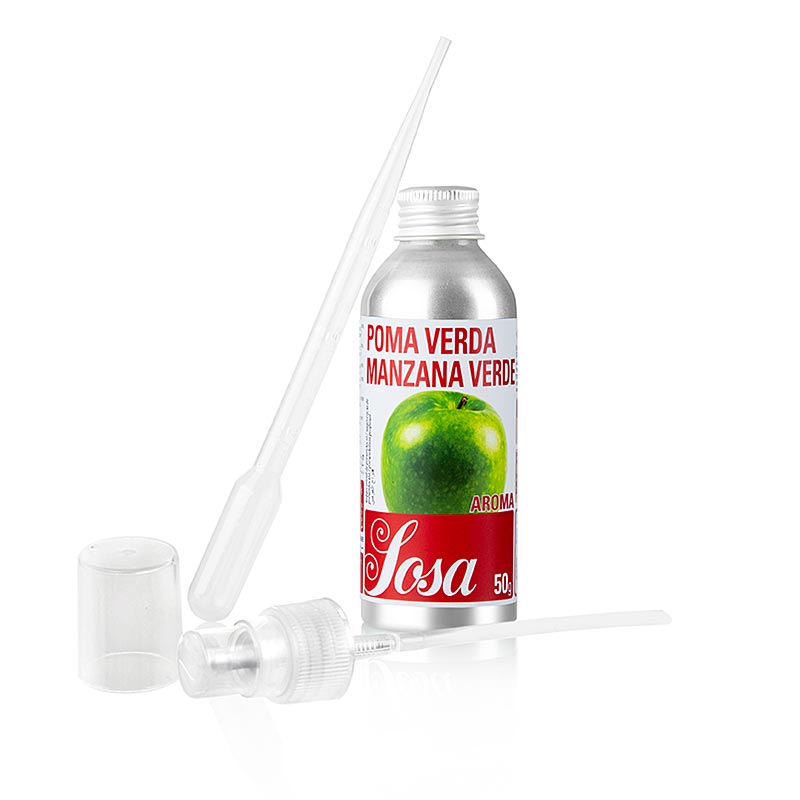 Sosa - Arôme de pomme verte, liquide, 50 g