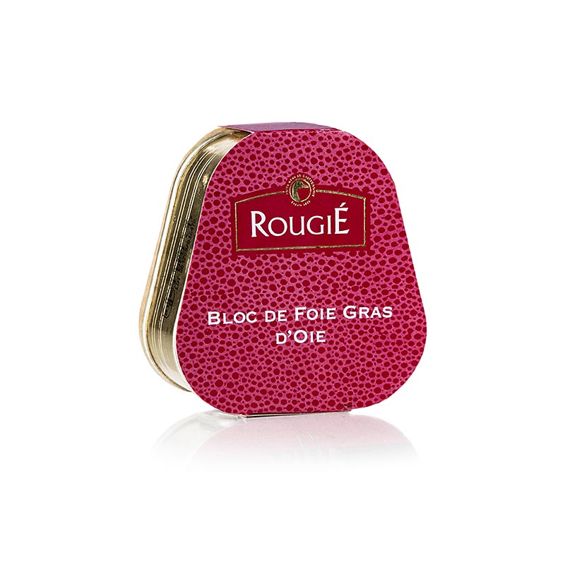 Rougié - Bloc de foie gras d'oie, Foie gras, Trapez, semi-conserve, Rougié, 75 g