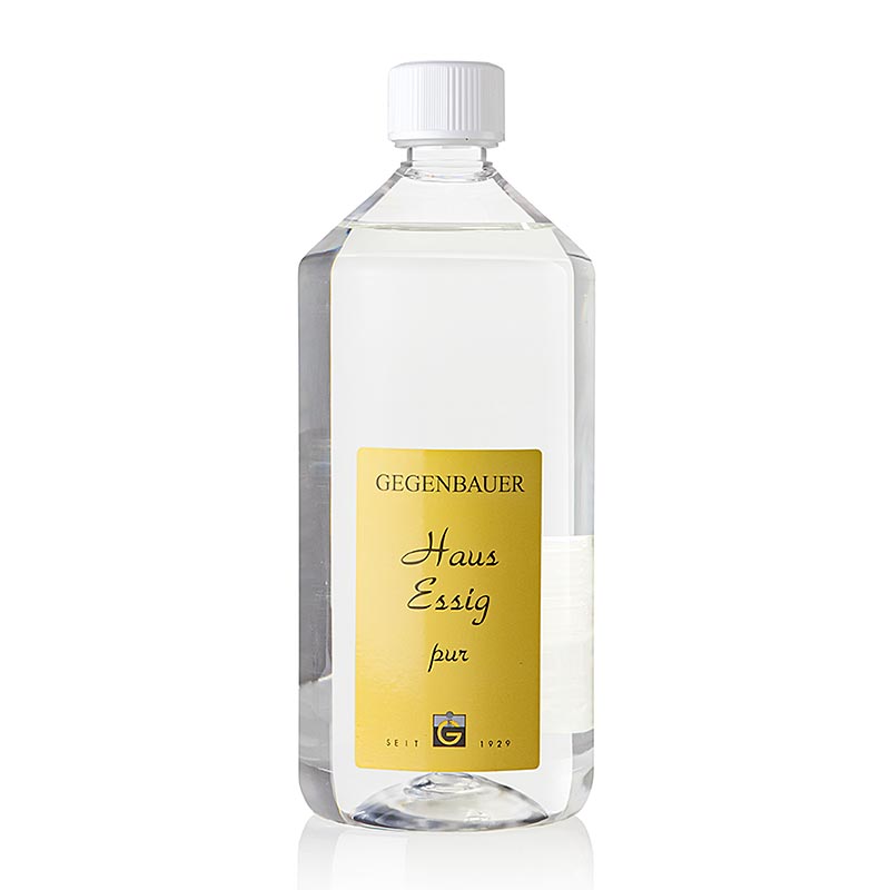 Gegenbauer - Vinaigre maison, pur, limpide, 5 % d'acidité, 1 l