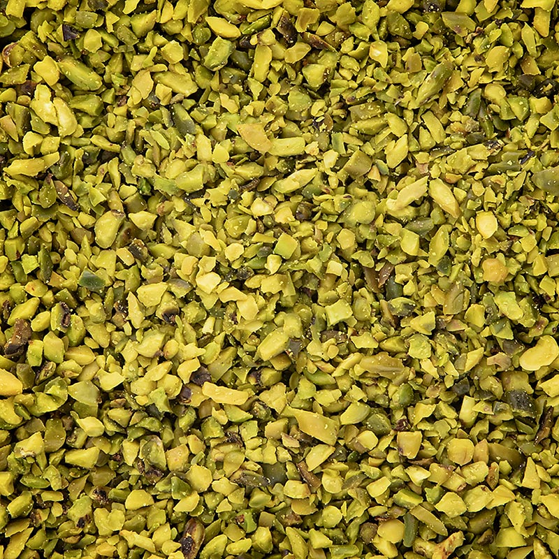 Pistaches, décortiquées, vert foncé, hachées (2-3mm), qualité supérieure, 1 kg