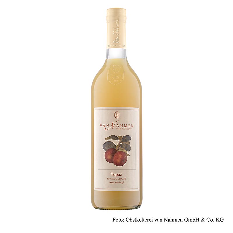 van Nahmen - Succo di mela Topaz, 100% succo puro, BIO, 750 ml