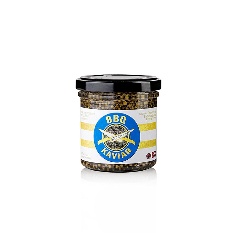 Kornmayer - Caviale BBQ (Senape), a base di semi di senape nera, 160 ml