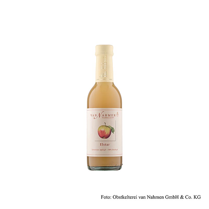 van Nahmen - Succo di mela Elstar, 100% succo puro, BIO, 250 ml