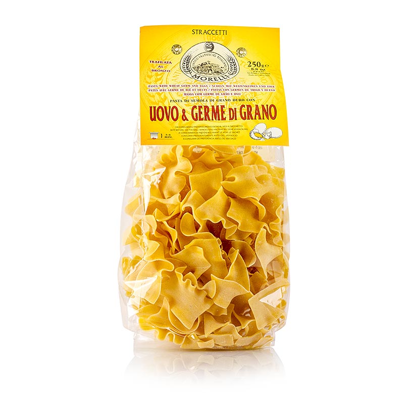 Morelli 1860 Straccetti, Germe di Grano, avec œuf et germe de blé, 250 g