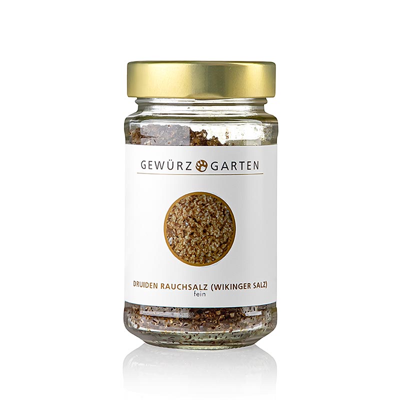 Sel fumé Druiden ( Sel viking), qualité supérieure - très intense, fin, fumé au genévrier, 200 g