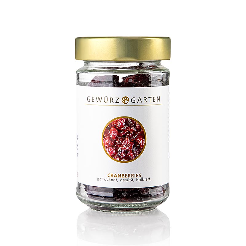 Gewürzgarten Mirtilli rossi chiari, essiccati, non solforati, zuccherati, 120 g