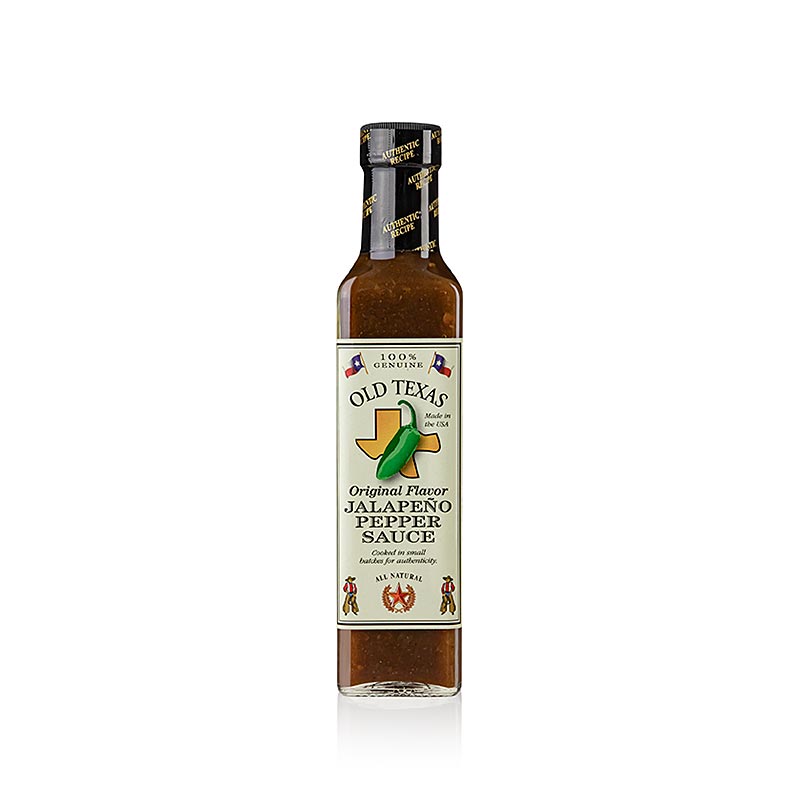 Old Texas - Salsa BBQ al peperoncino Jalapeno, 250 ml