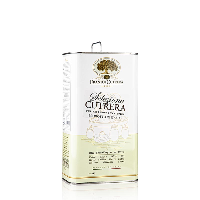 Olio d'oliva , Frantoi Cutrera "Selezione Cutrera", intenso, 3 l