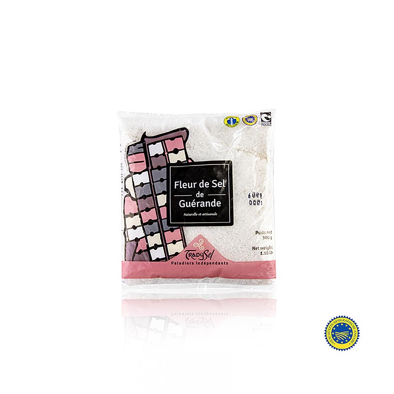 Fleur de sel, Guérande/France, IGP, TradySel, 500 g