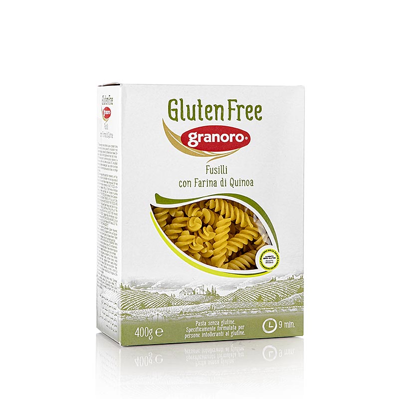Fusilli Granoro, au quinoa, Sans gluten, n° 473, 400 g