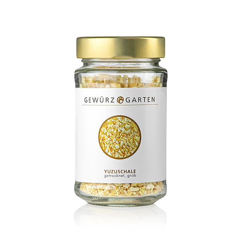 Gewürzgarten Scorza di yuzu, tritata grossolanamente, 100% yuzu, Giappone, 20 g