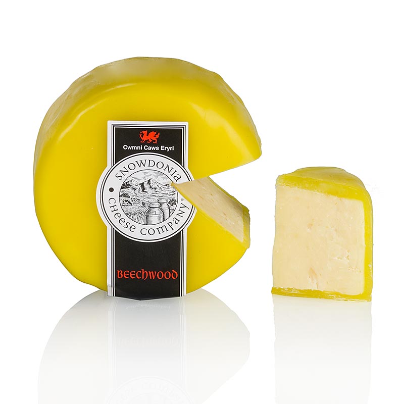 Wolfram Berge - Snowdonia - Beechwood Smoked, formaggio Cheddar affumicato, cera gialla, 200 g