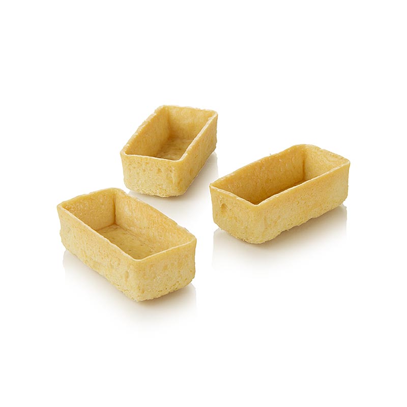 HUG - Tartellette da snack - Filigrano, rettangolari, 5,3 x 2,6 cm, H 17 mm, 150 pezzi