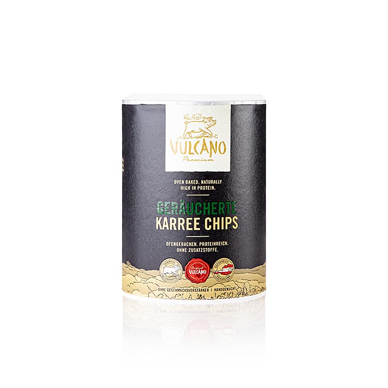 VULCANO Geräucherte Karree Chips, aus Schinken, 35 g