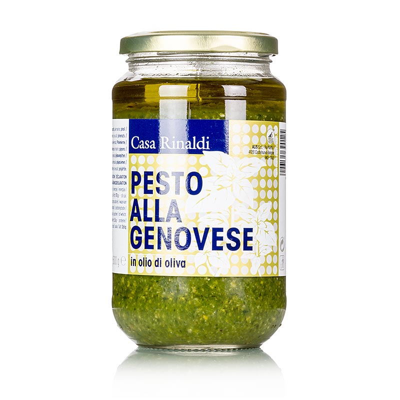 Pesto , végétalien Sans lactose sauce au basilic), Casa Rinaldi, 500 g