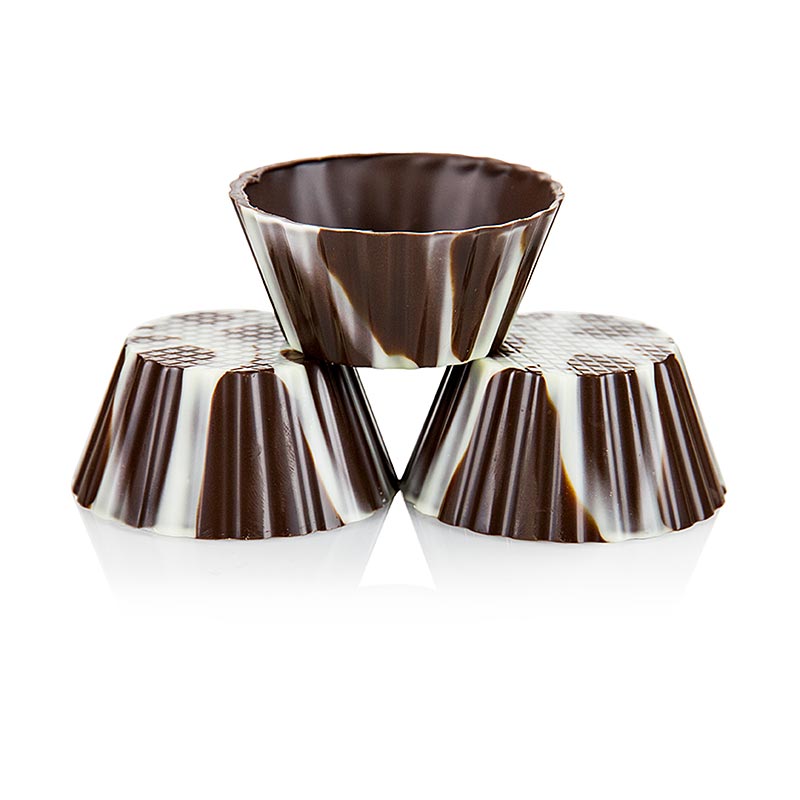 Dobla - Moule à chocolats - « Victorias », marbré, ø 40-65 mm, hauteur 30 mm, 904 g, 84 pièces