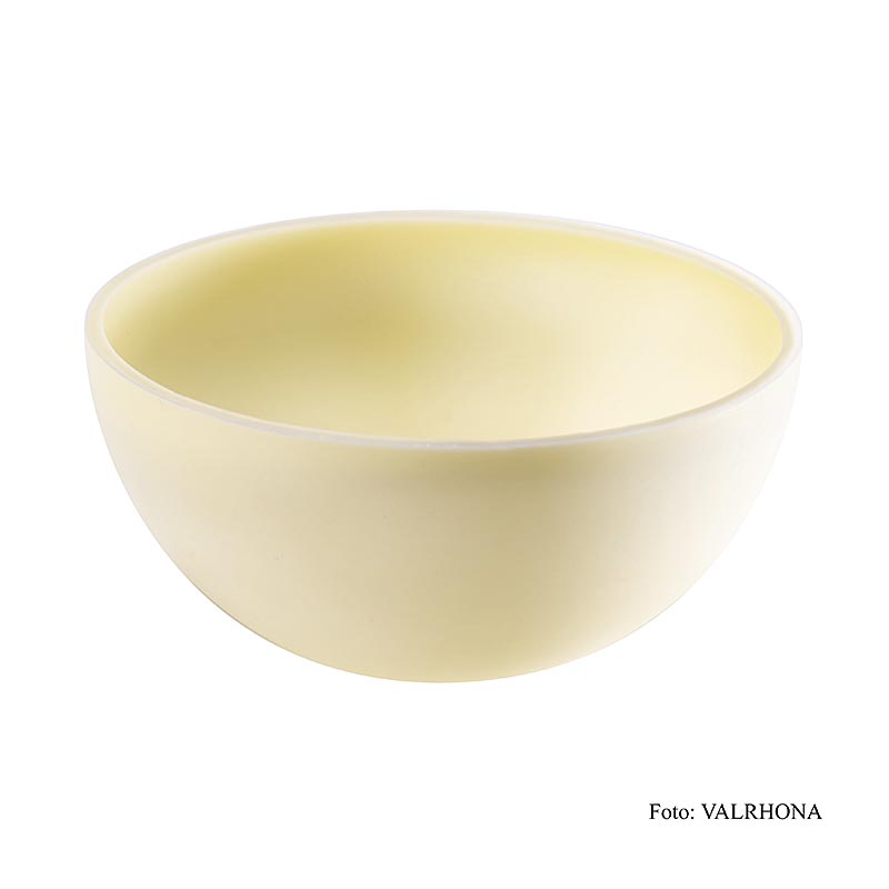 Valrhona Solstis Ivoire, grandi semisfere rotonde (Ø 71,6 mm), 432 g, 45 pezzi