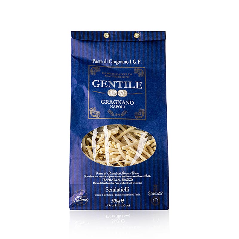 Pastificio Gentile Gragnano IGP - Scialatielli, étirés en bronze, 500 g
