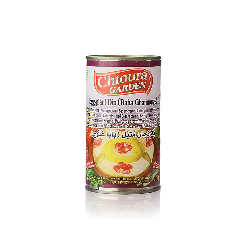 Baba Ghannouge - Auberginen-/Sesampaste, Chtoura Garden, 370 g