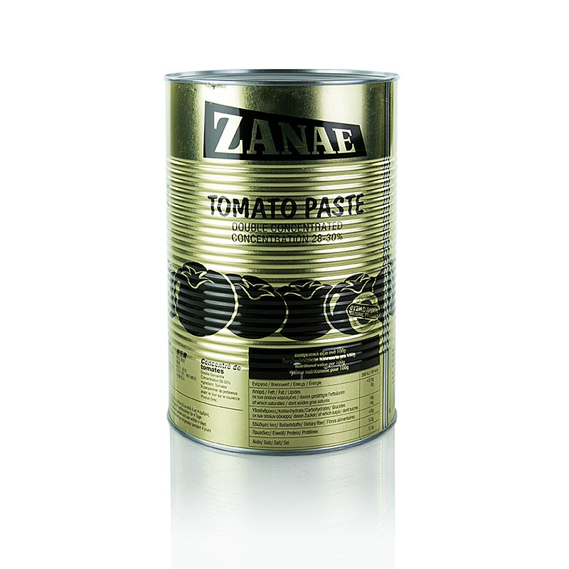 Concentré de tomates, double concentration, Zanae, 4,55 kg