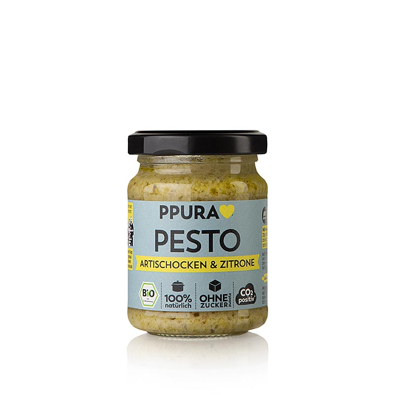 Gewürzgarten - Ppura Pesto von Artischocke, Petersilie und Zitrone, BIO, 120 g