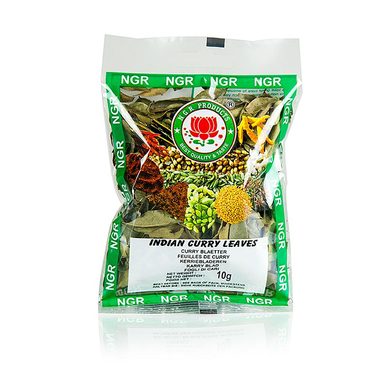 Feuilles de curry, séchées, NGR, 10 g