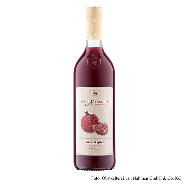 van Nahmen - Granatapfelsaft, 100% Direkstaft, BIO, 750 ml