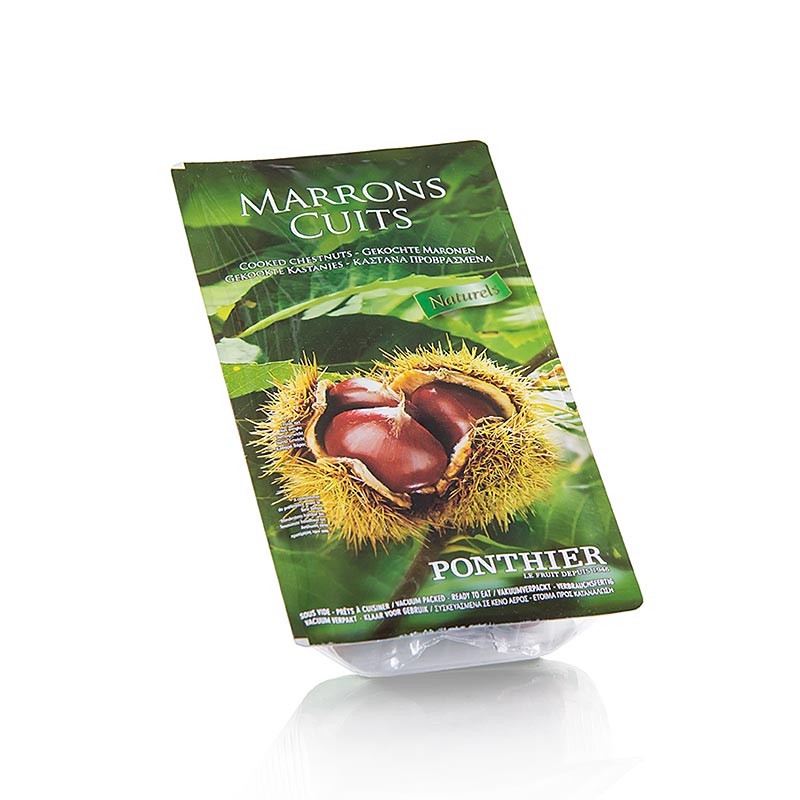 Maronen, geschält und gekocht, vakuumiert, Ponthier, 400 g