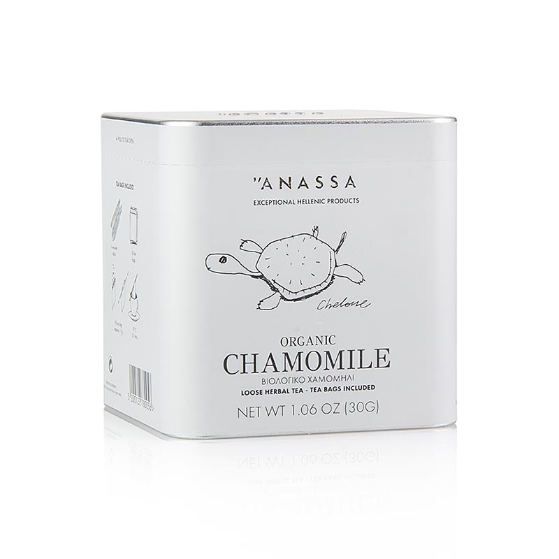 ANTèSA Tè alla camomilla, sfuso con 20 bustine, biologico, 30 g