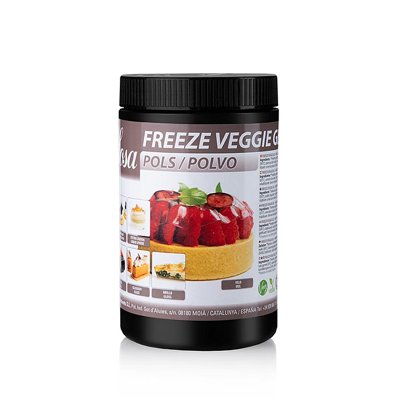 Sosa - Freeze Veggi-Gel, gélatine transparente et résistante au gel, 500 g