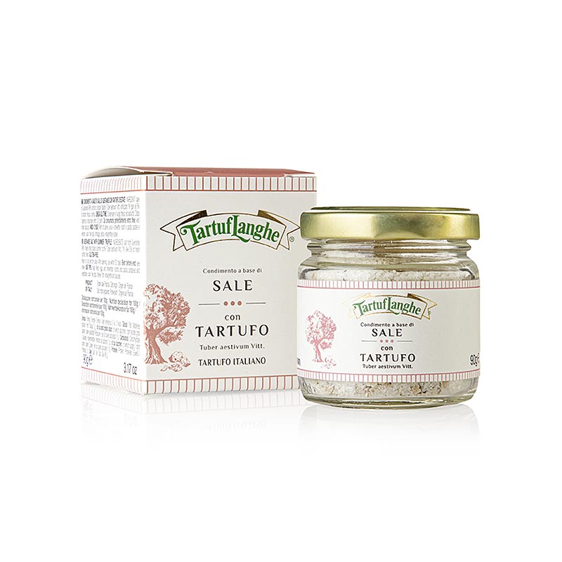 Tartuflanghe Sale marino francese con tartufo estivo (tuber aestivum), 90 g