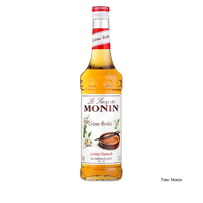 Sciroppo Monin alla crème brûlée, 700 ml