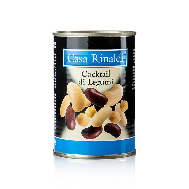 Mélange de haricots (blancs, rouges, haricots Cannellini & pois chiches), Casa Rinaldi, 400 g
