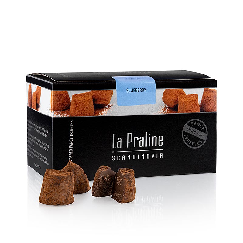 La Praline Fancy Truffles, cioccolatini al mirtillo, Svezia, 200 g
