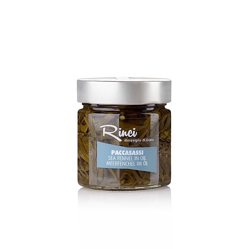 Paccasassi - Fenouil marin à Huile d'olive vierge, Rinci, 200 g
